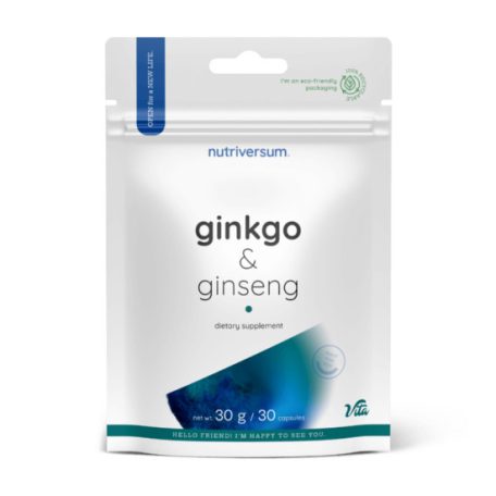 Ginkgo + Ginseng 30 kapszula