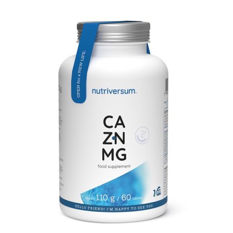 Nutriversum Kalcium - Cink - Magnézium CA-ZN-MG 60 tabletta