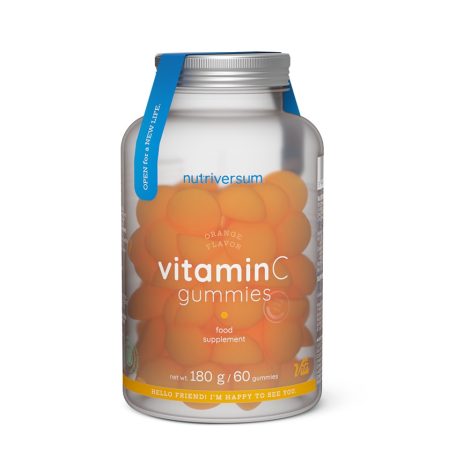 Nutriversum Vitamin C gummies gumivitamin 60 gumitabletta