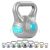 Kettlebell Movit 3 kg szürke-világos kék