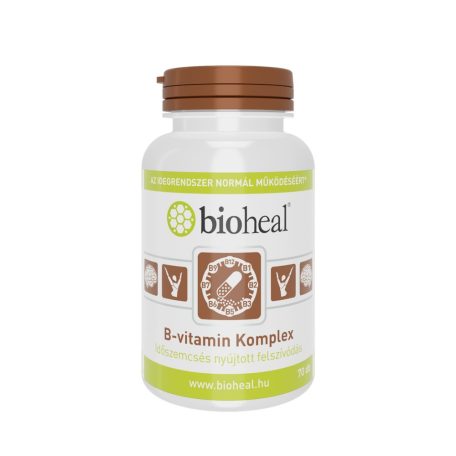 Bioheal B-vitamin Komplex Időszemcsés nyújtott felszívódású 70 kapszula