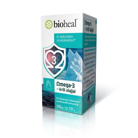 Bioheal Omega 3 Krill olajjal 100 kapszula
