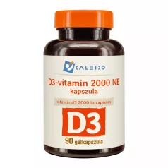 Caleido D3-VITAMIN 2000 NE 90 gépkapszula