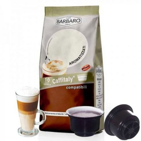 Caffé Barbaro csokis tejeskávé Tchibo kompatibilis 10 kávékapszula
