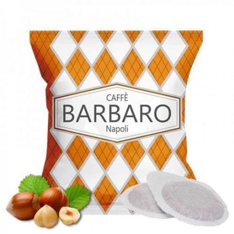 Caffé Barbaro mogyorós ízesítésű ESE Pod 15 kávépárna