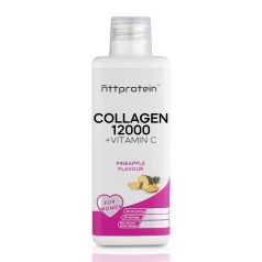 Fittprotein Collagen 12000mg +Vitamin C íz: Ananász
