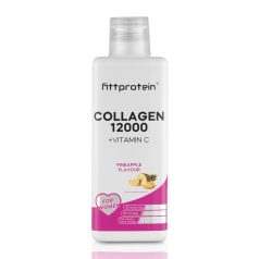 Fittprotein Collagen 12000mg +Vitamin C Ananász íz
