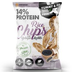   Forpro 14% Protein Rice Chips with beluga lentils 1 karton (60gx18db)