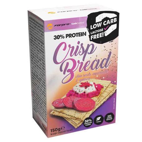 Forpro 30% Protein Crisp Bread Lejárat: 2023.08.31 - Chia Seeds, Amarant & Quinoa 150g