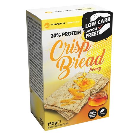 Forpro 30% Protein Crisp Bread - Honey 150g