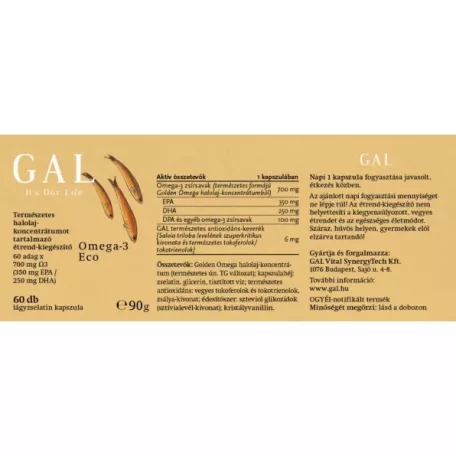 GAL Omega-3 Eco 60 kapszula