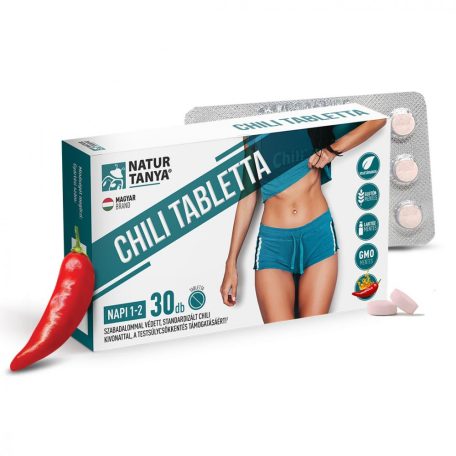 Chilliburner® zsírégető 30 tabletta Lejárat: 2024.11.02