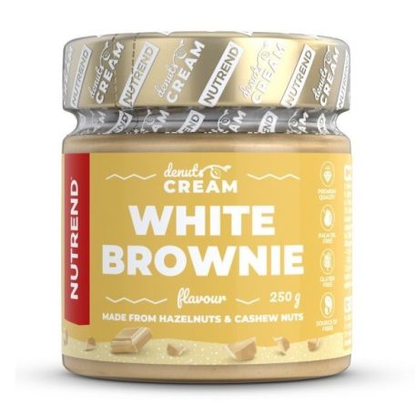 Nutrend DeNuts Cream White Brownie 250g