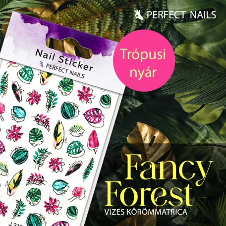 Körömmatrica - Fancy Forest - Perfect Nails