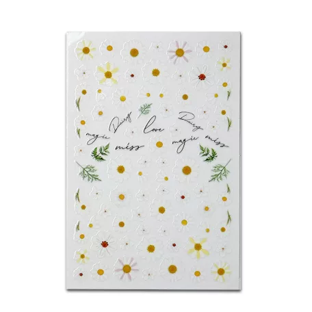 Körömmatrica - Daisy - Perfect Nails