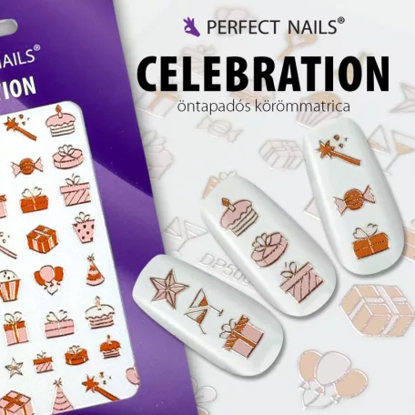 Körömmatrica - Celebration - Perfect Nails