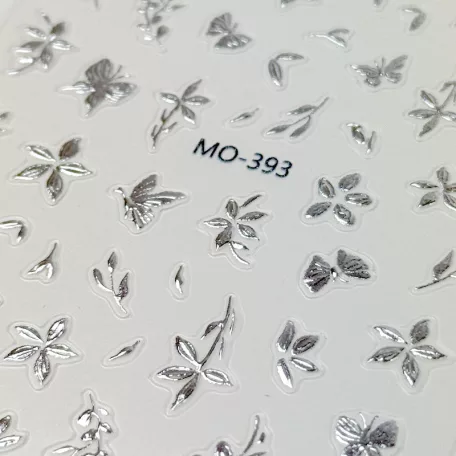 Körömmatrica - Silver Nature - Perfect Nails