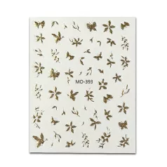 Körömmatrica - Golden Nature - Perfect Nails