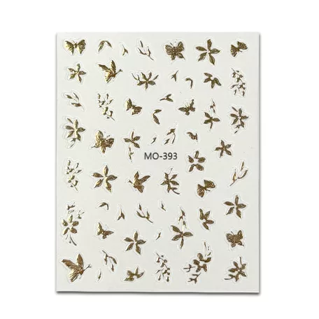 Körömmatrica - Golden Nature - Perfect Nails