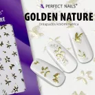 Körömmatrica - Golden Nature - Perfect Nails