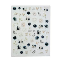 Körömmatrica - Wedding Flowers - Perfect Nails