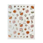 Körömmatrica - Garden Flowers - Perfect Nails