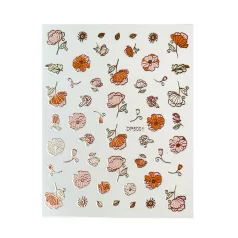 Körömmatrica - Garden Flowers - Perfect Nails