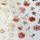 Körömmatrica - Garden Flowers - Perfect Nails