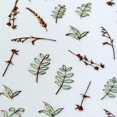 Körömmatrica - Basic Leaves - Perfect Nails