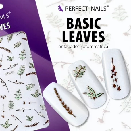 Körömmatrica - Basic Leaves - Perfect Nails
