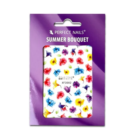 Körömmatrica - Summer Bouquet - Perfect Nails