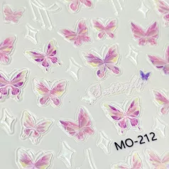 Körömmatrica - Holo Butterflies I. - Perfect Nails