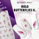 Körömmatrica - Holo Butterflies II. - Perfect Nails