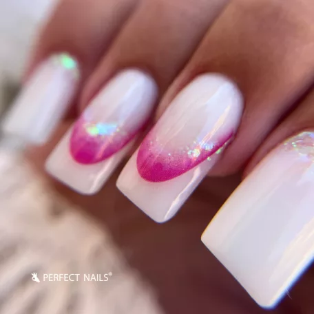 Körömmatrica - Easy French Hot Pink - Perfect Nails