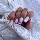 Körömmatrica - Easy French Hot Pink - Perfect Nails