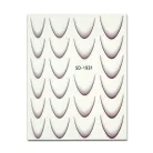 Körömmatrica - Easy French Brown - Perfect Nails