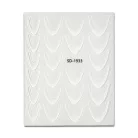 Körömmatrica - Easy French White - Perfect Nails