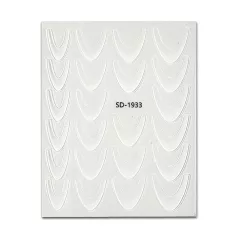 Körömmatrica - Easy French White - Perfect Nails