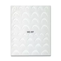 Körömmatrica - Easy French White Mini - Perfect Nails