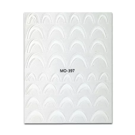 Körömmatrica - Easy French White Mini - Perfect Nails