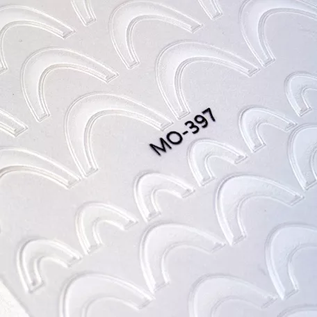 Körömmatrica - Easy French White Mini - Perfect Nails