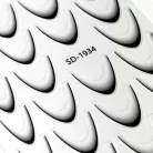 Körömmatrica - Easy French Black - Perfect Nails