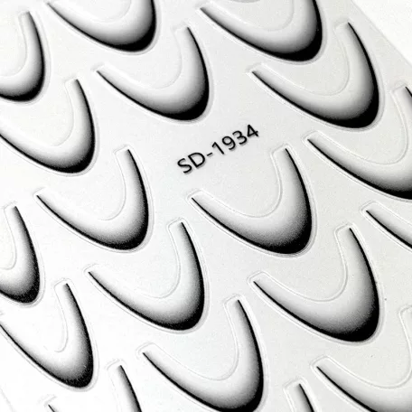 Körömmatrica - Easy French Black - Perfect Nails