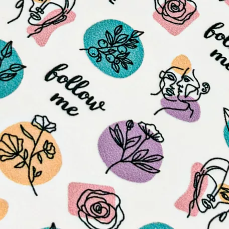 Körömmatrica - Art Is Everything - Perfect Nails