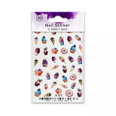 Körömmatrica - 3D Yummy - Perfect Nails