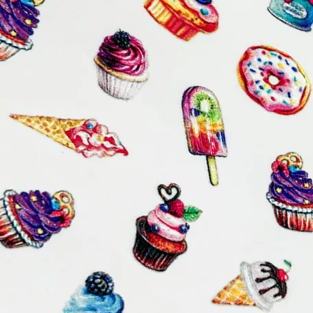 Körömmatrica - 3D Yummy - Perfect Nails