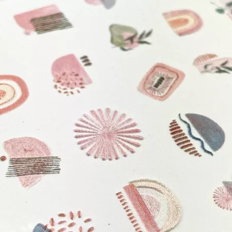 Körömmatrica - 3D Pale Design - Perfect Nails