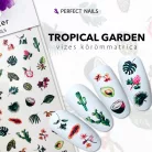 Körömmatrica - Tropical Garden - Perfect Nails