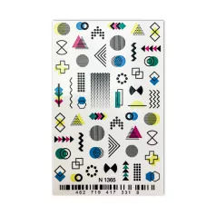 Körömmatrica - Colours & Forms - Perfect Nails