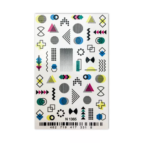 Körömmatrica - Colours & Forms - Perfect Nails